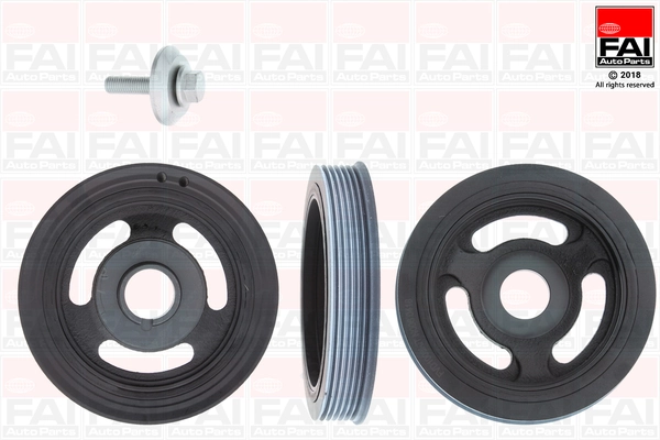 Belt Pulley Set, crankshaft